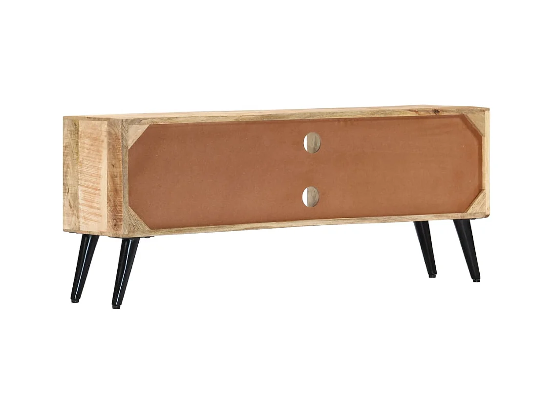 Garden Furniture -  Tv-meubel 115x30x47 cm massief mangohout