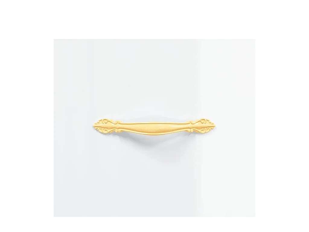 Sylvain-Paul  Meuble TV blanc brillant 150x36x30 cm bois d'ingénierie