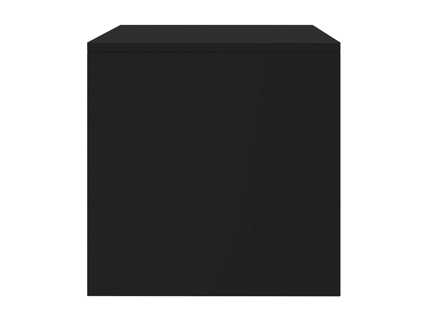 Zerina  Meuble TV Noir 100x40x40 cm Bois d’ingénierie