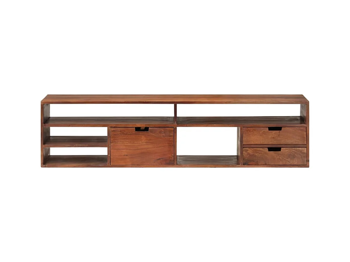 Kieran  Tv-meubel 140x30x35 cm massief acaciahout