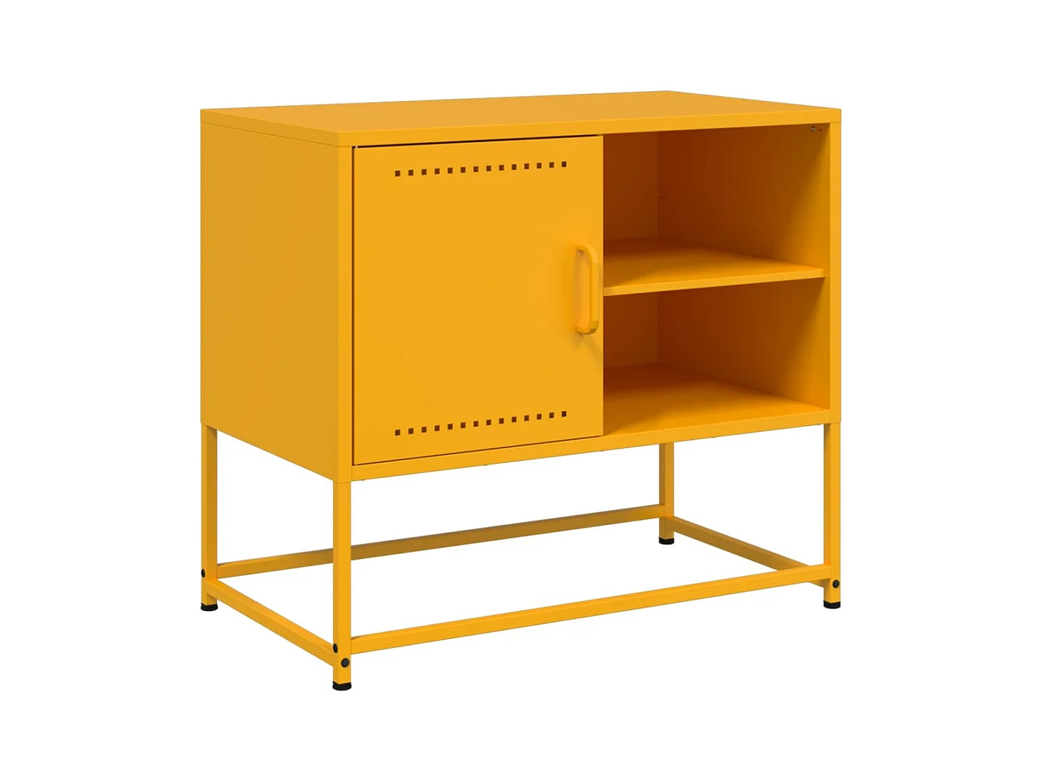 Hampden  Tv-meubel 68x39x60,5 cm staal mosterdgeel