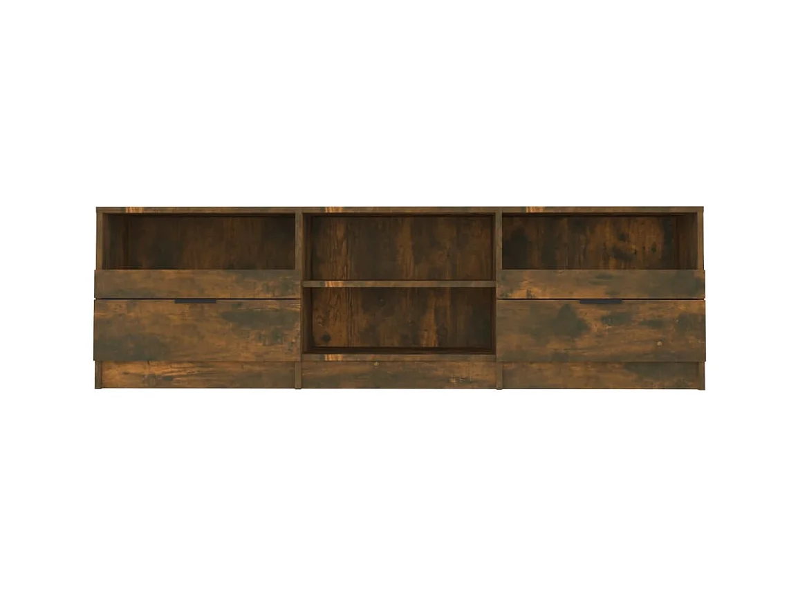 Stacy  Tv-meubel 150x33,5x45 cm bewerkt hout gerookt eikenkleurig