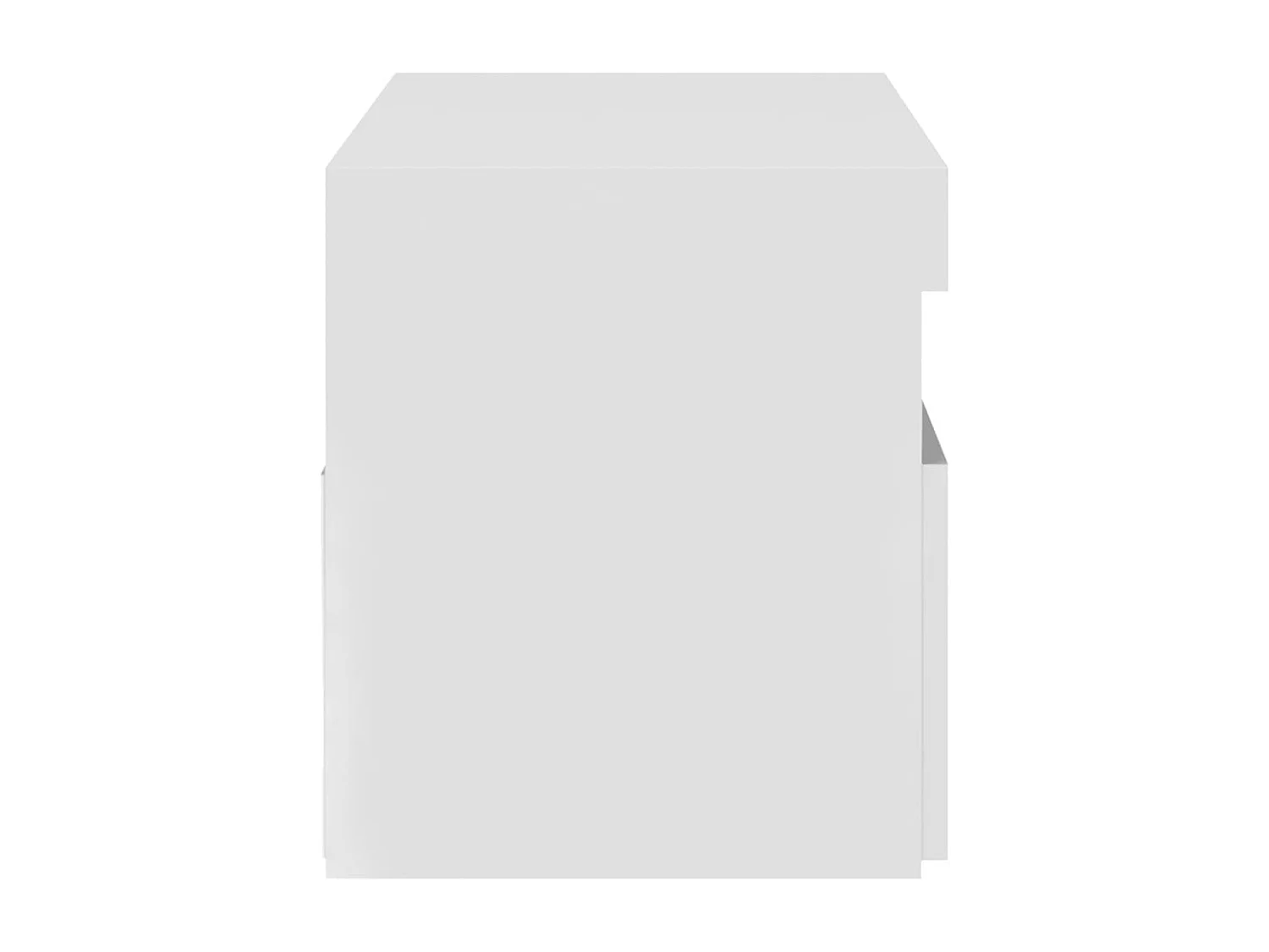 Ilion  Tv-meubel met LED-verlichting 75x35x40 cm wit