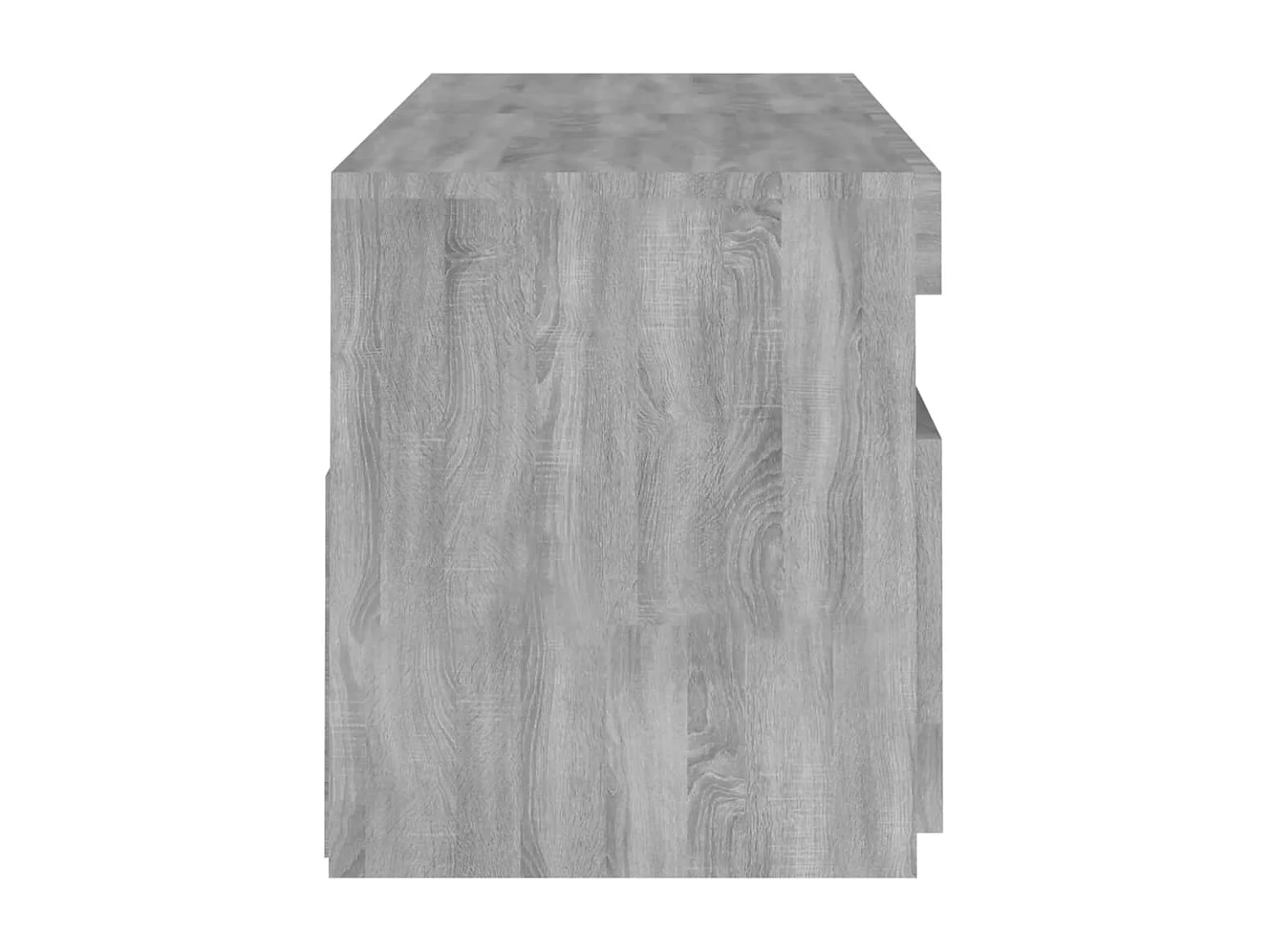 Ilion  Meuble TV avec lumières LED sonoma gris 120x35x40 cm