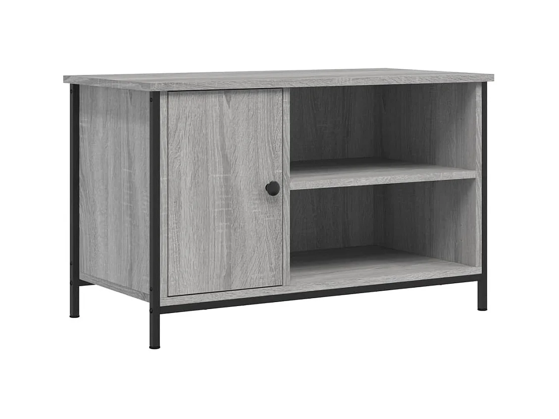 Jean-Philippe  Tv-meubel 80x40x50 cm bewerkt hout grijs sonoma eikenkleurig