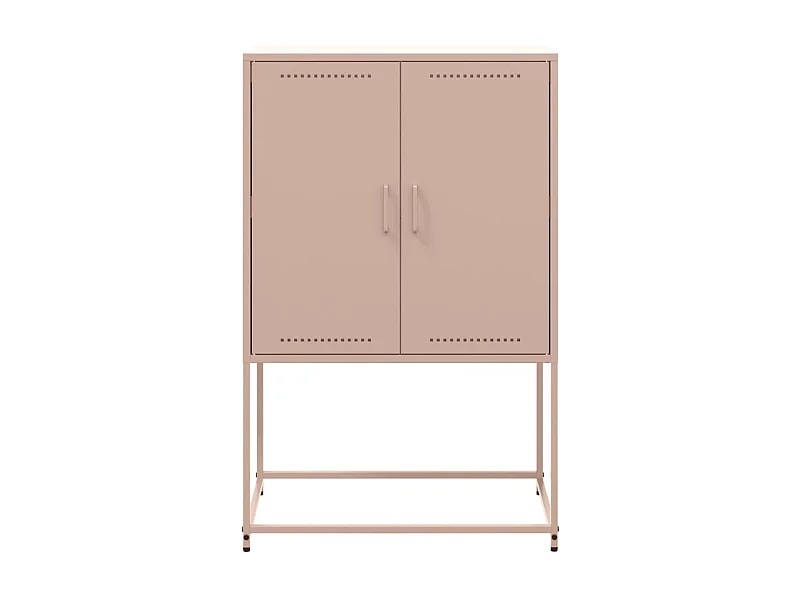 María Luz  Tv-meubel 100,5x39x60,5 cm staal wit