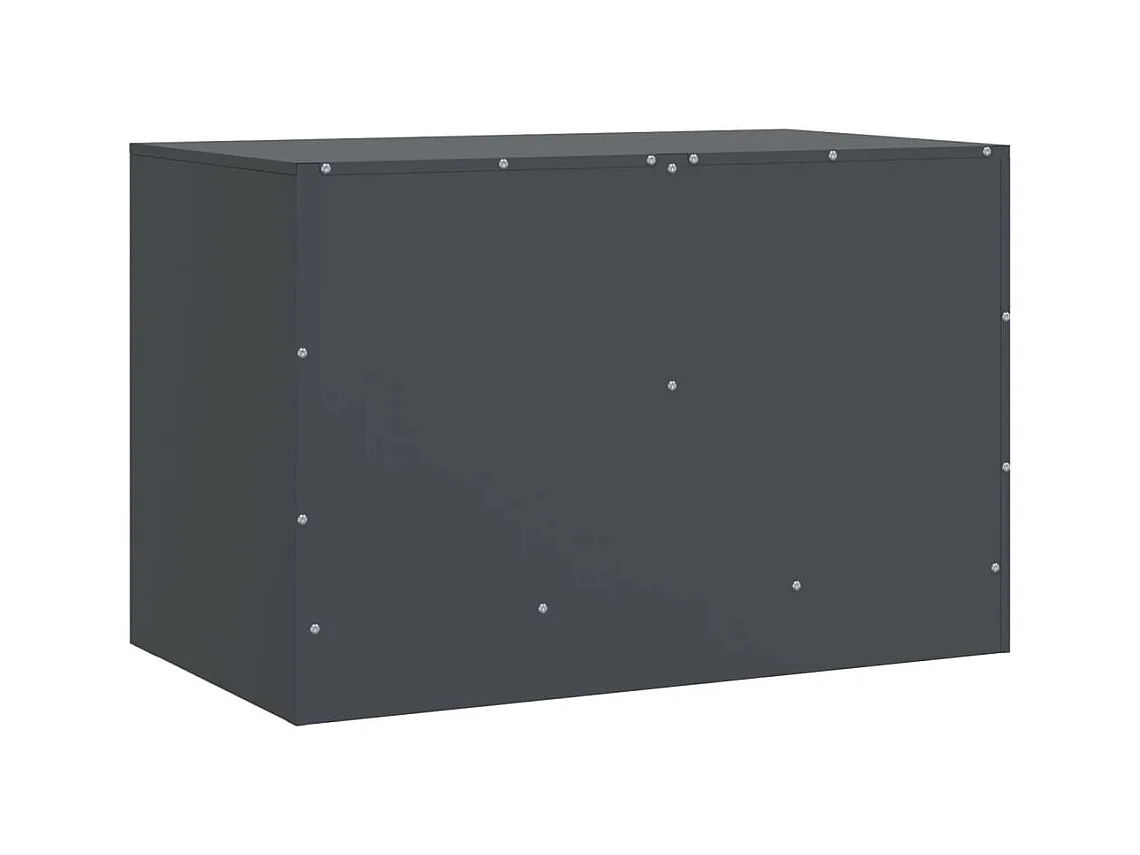 Castlerea  Meubles TV 2 pcs anthracite 67x39x44 cm acier