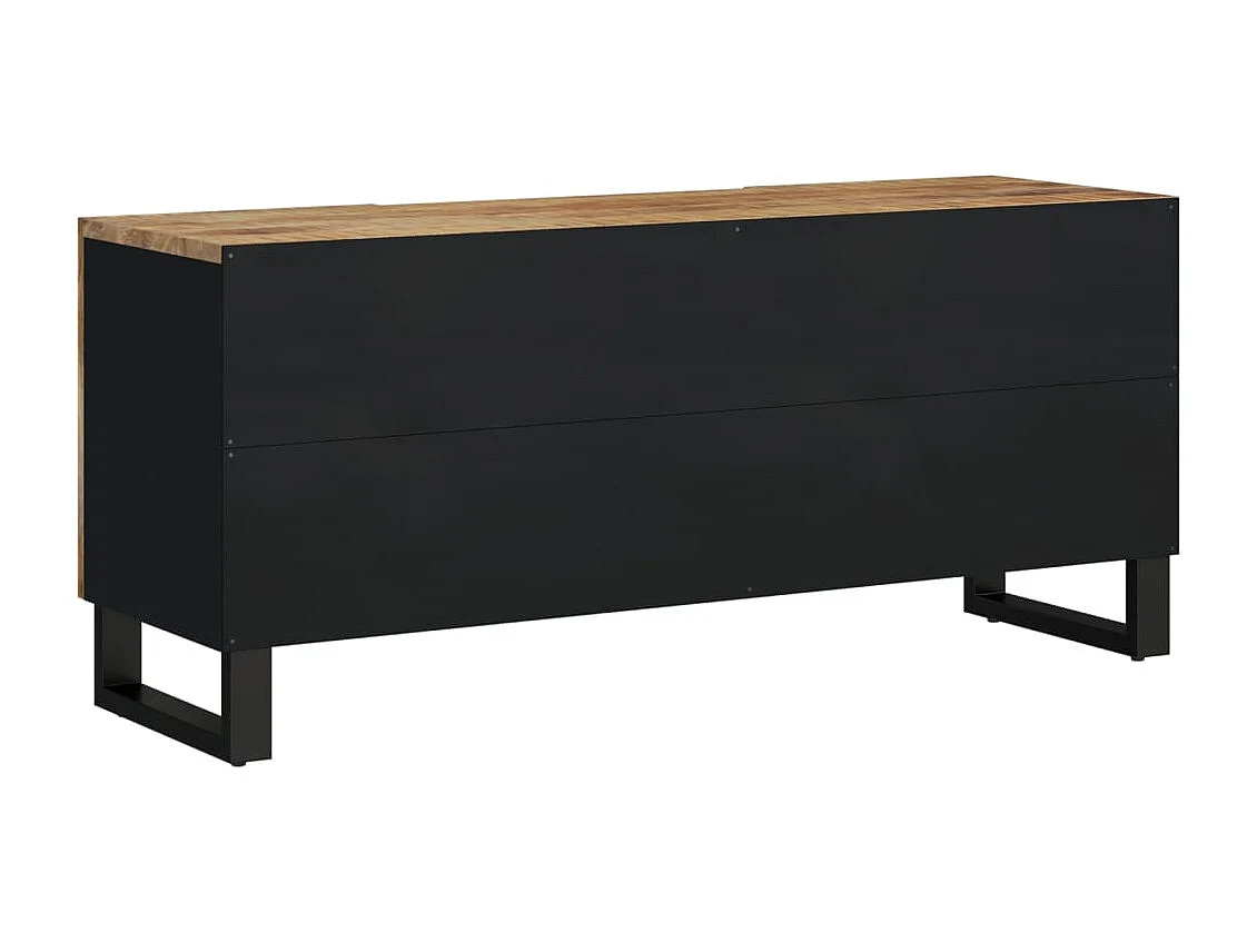 Invar  Tv-meubel 105x33,5x46 cm massief mangohout en bewerkt hout