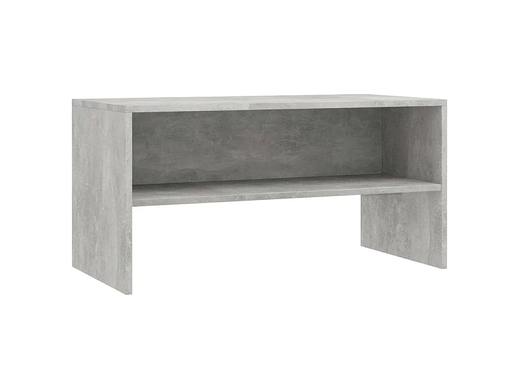 Lackland AFB  Meuble TV Gris béton 80x40x40 cm Bois d'ingénierie