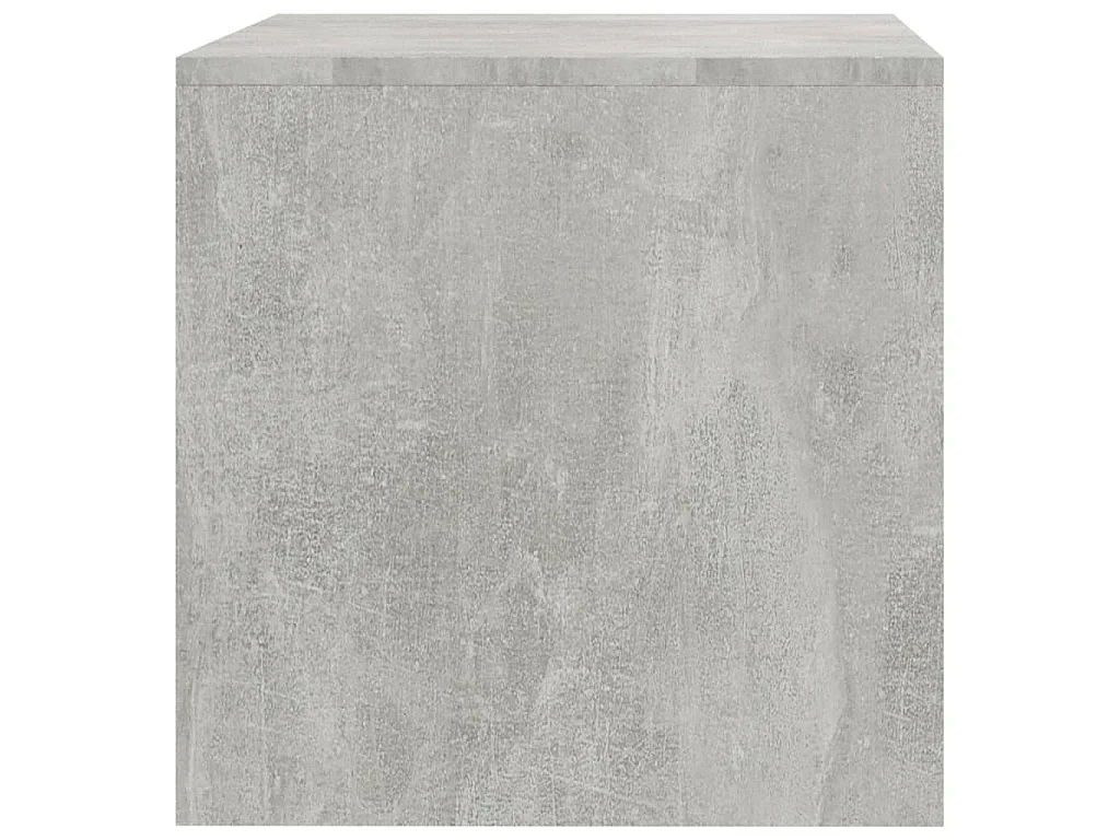 Lackland AFB  Meuble TV Gris béton 80x40x40 cm Bois d'ingénierie