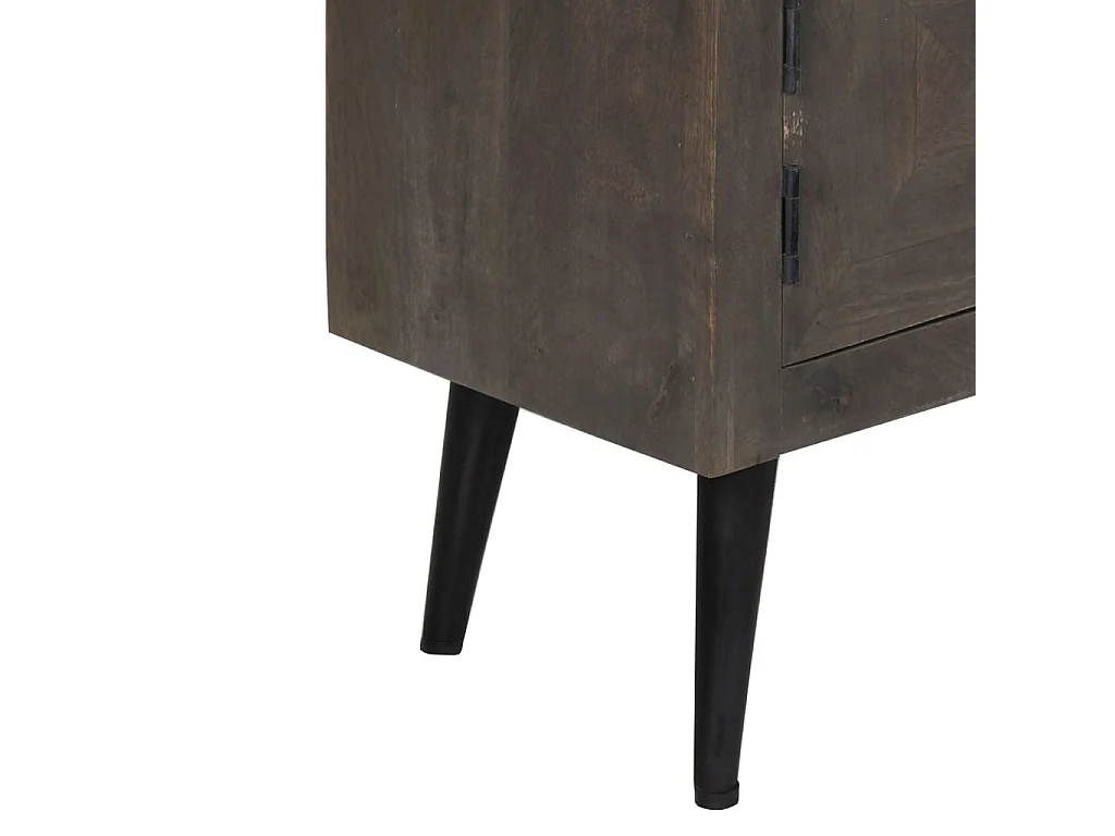 Garden Furniture -  Meuble TV Bois massif de manguier 140 x 30 x 45 cm