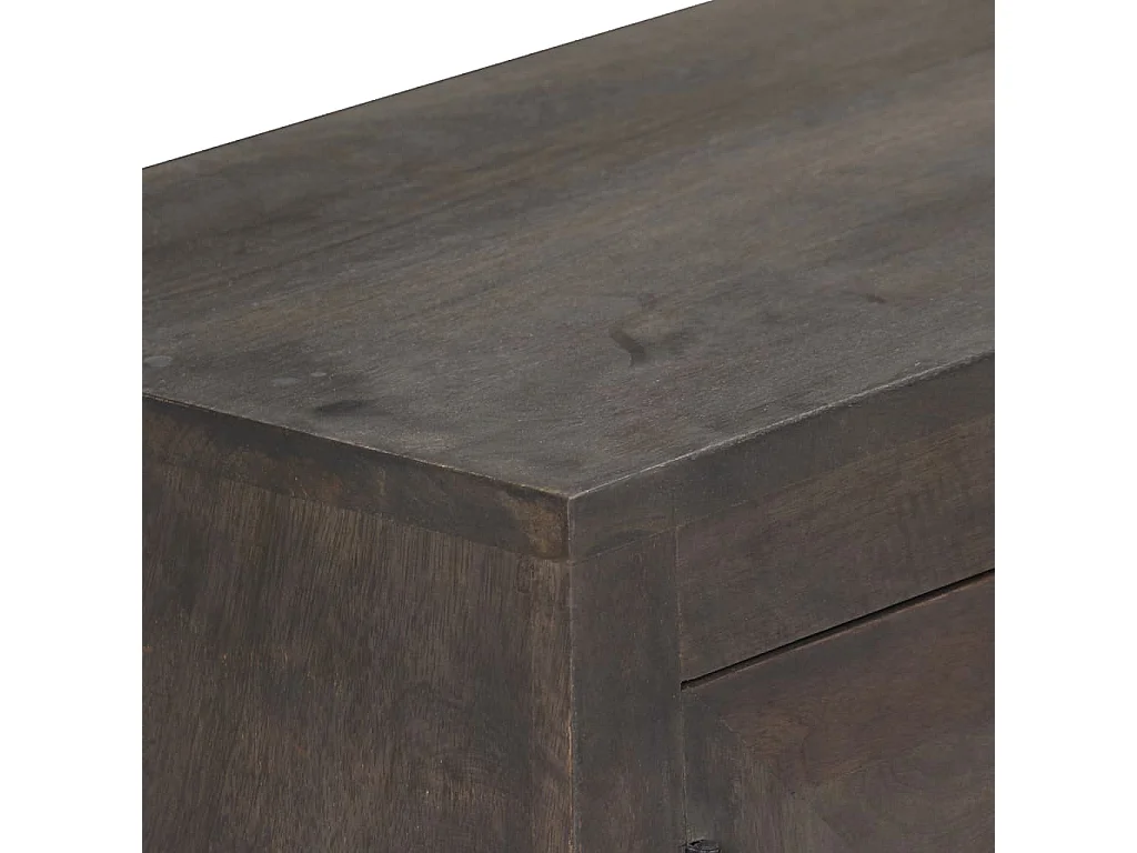 Garden Furniture -  Meuble TV Bois massif de manguier 140 x 30 x 45 cm