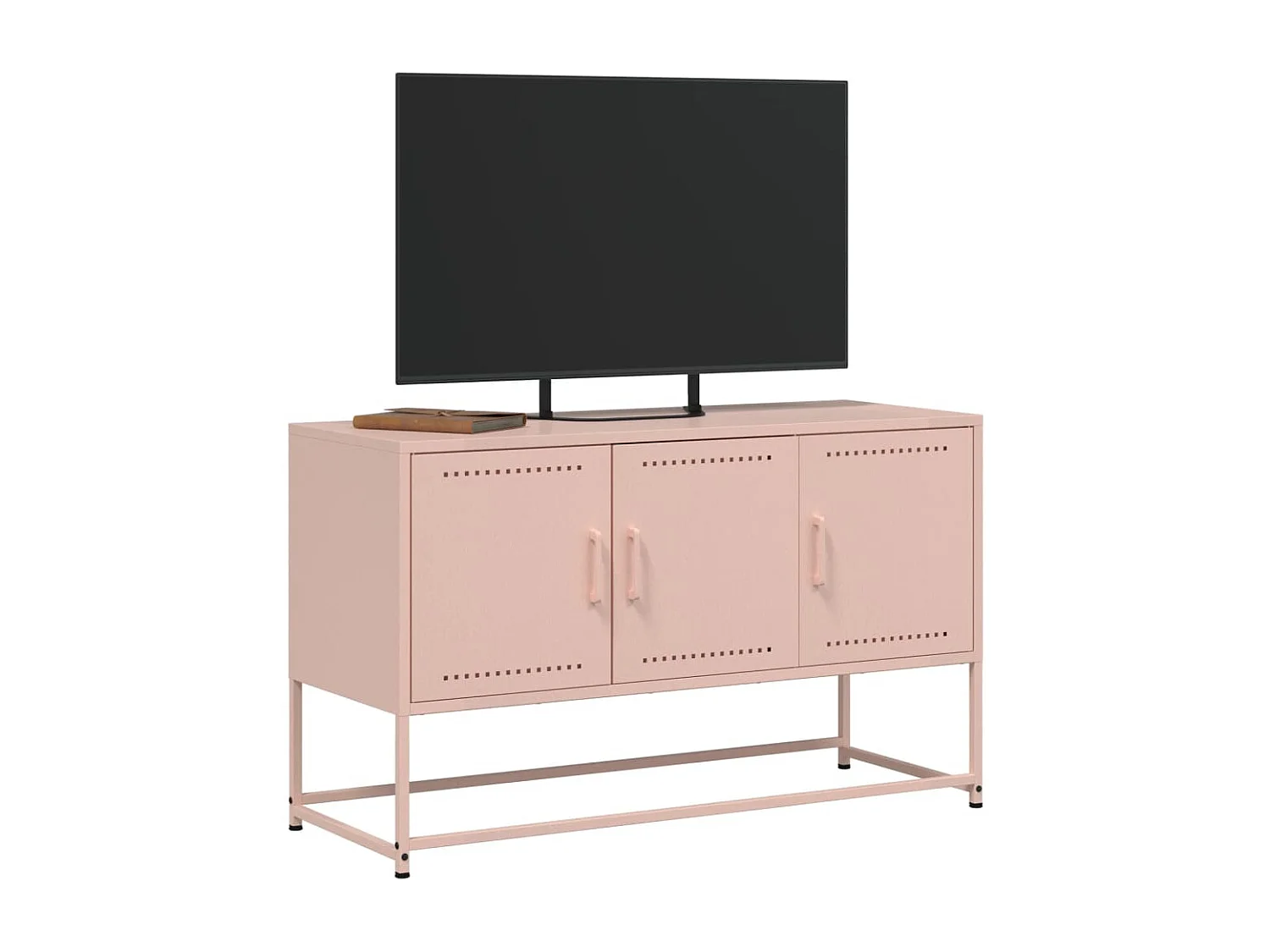 Vornar  Tv-meubel 100,5x39x60,5 cm staal roze