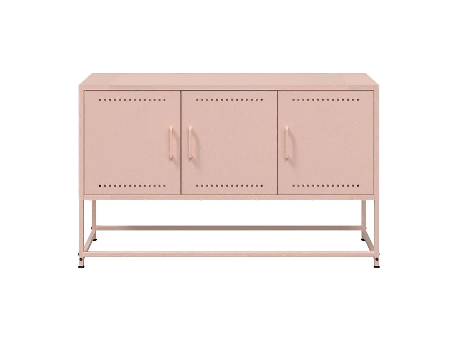 Vornar  Tv-meubel 100,5x39x60,5 cm staal roze