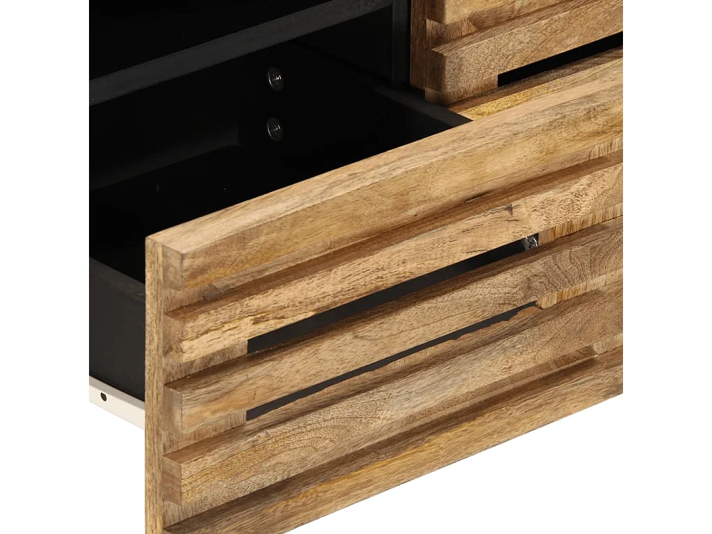 Jean-Paul-Marc  Tv-meubel 70x34x46 cm massief ruw mangohout
