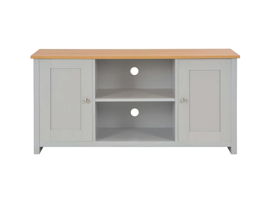 Dromtarriffe  Meuble TV Gris 120x39x58 cm