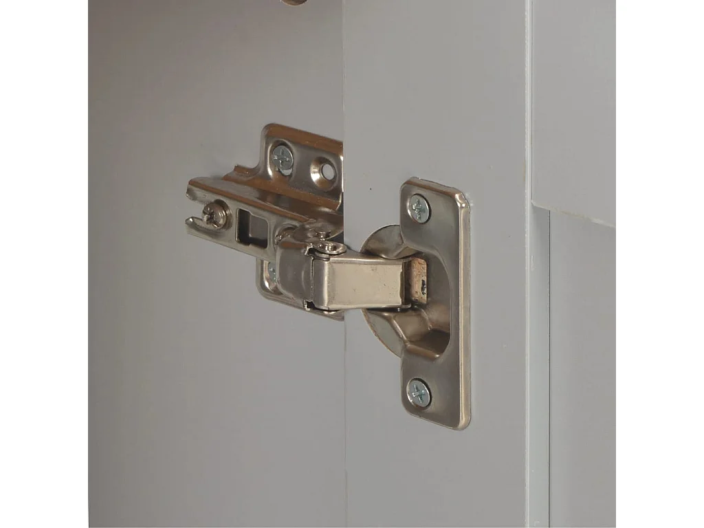 Dromtarriffe  Meuble TV Gris 120x39x58 cm