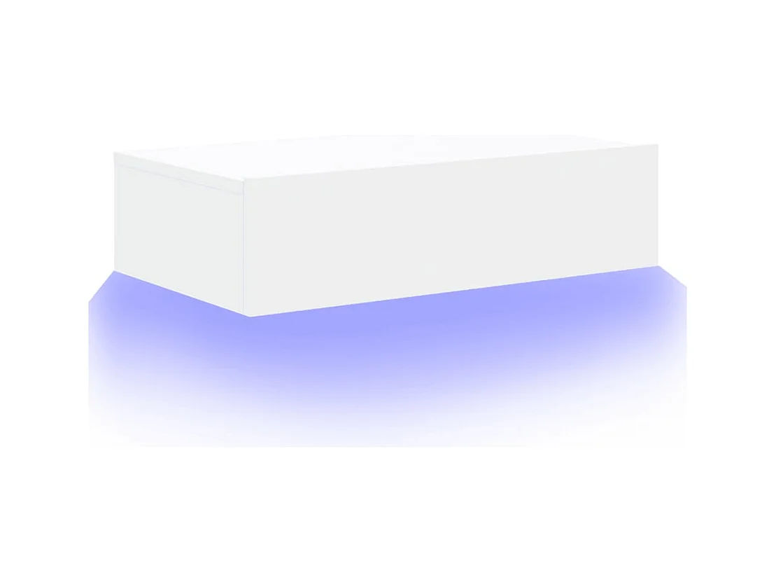 Felizia  Meuble TV avec éclairage LED blanc 60x35x15,5 cm