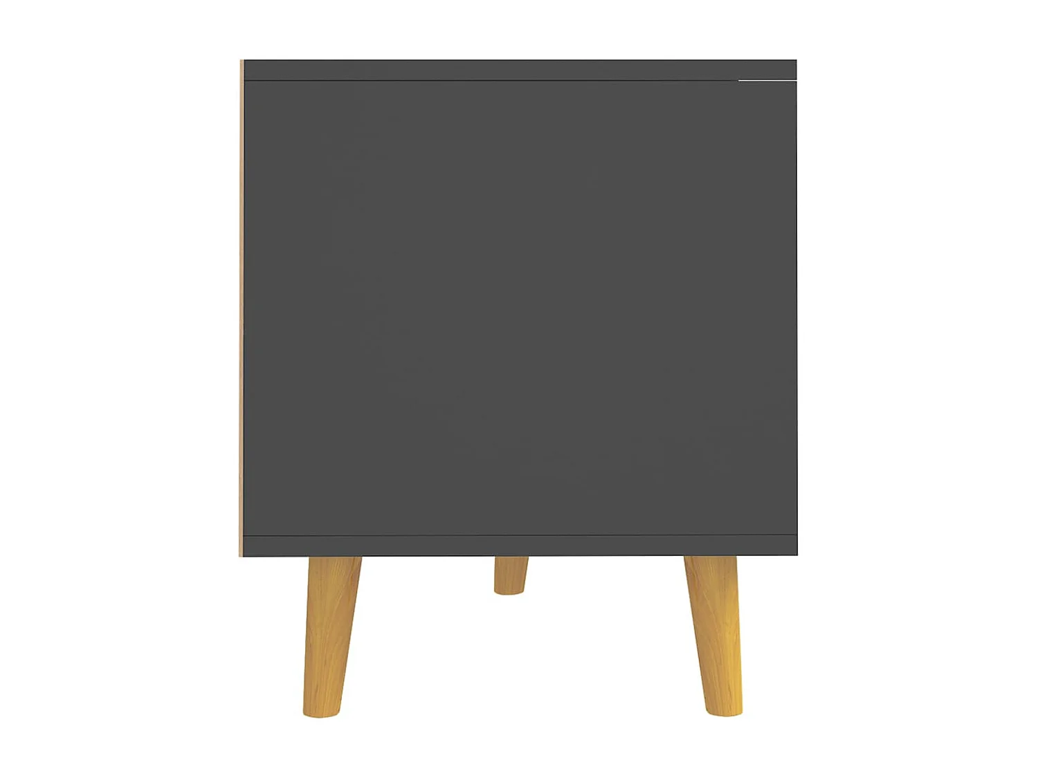 Homosassa  Meuble TV gris 90x40x48,5 cm bois d'ingénierie