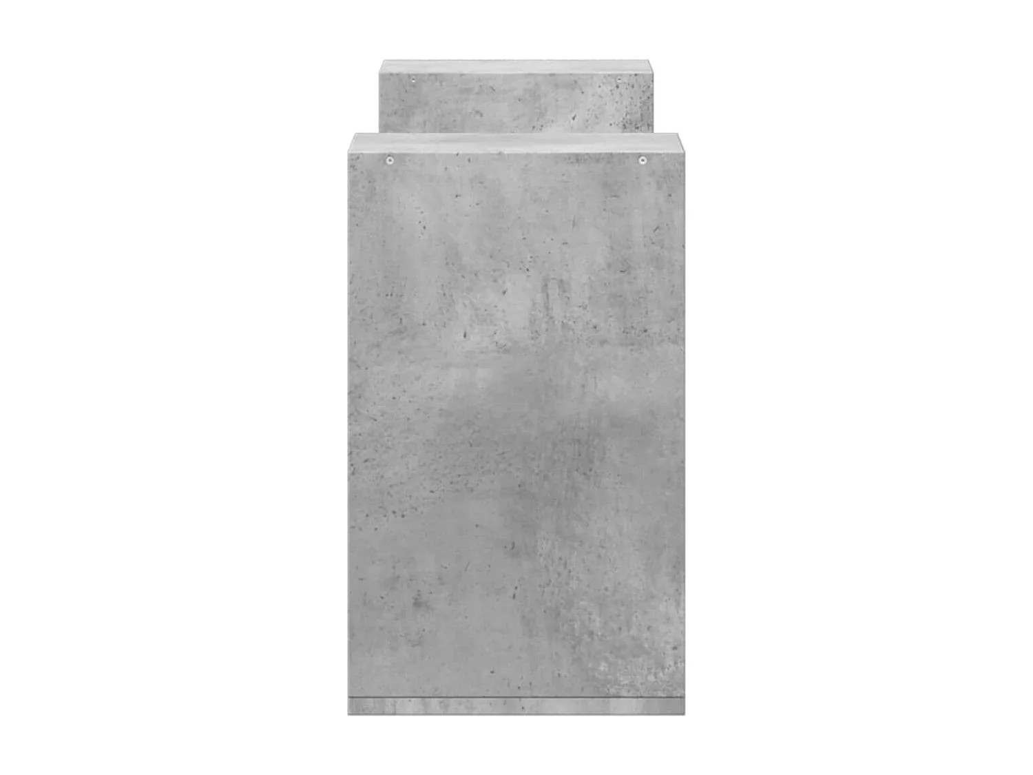 Dunmore  Muebles de TV 2 uds madera ingeniería gris hormigón 75x30x50 cm