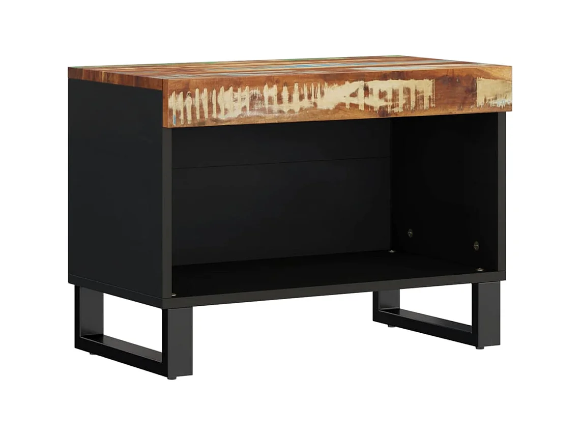 Nylvi  Meuble TV 60x33x43,5 cm bois massif de récupération