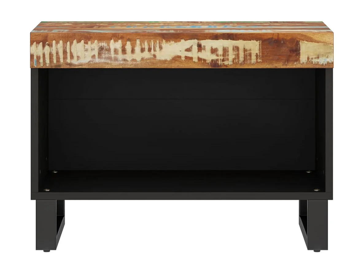 Nylvi  Meuble TV 60x33x43,5 cm bois massif de récupération