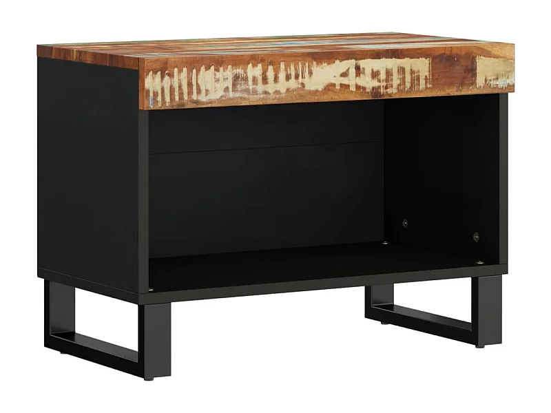 Nylvi  Meuble TV 60x33x43,5 cm bois massif de récupération