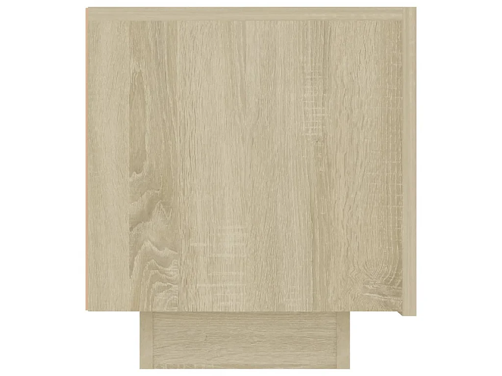 Westwego  Meuble TV Chêne sonoma 100x35x40 cm Bois d'ingénierie