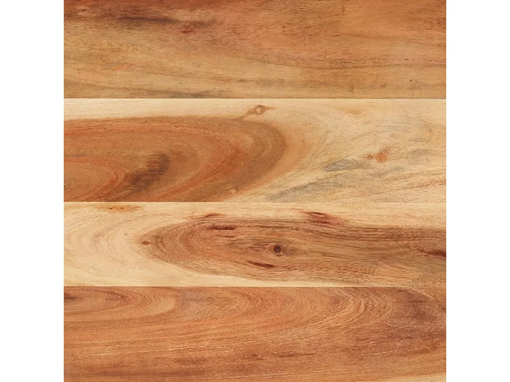 Bellport  Meuble TV 100x33x46 cm bois d'acacia solide et d'ingénierie