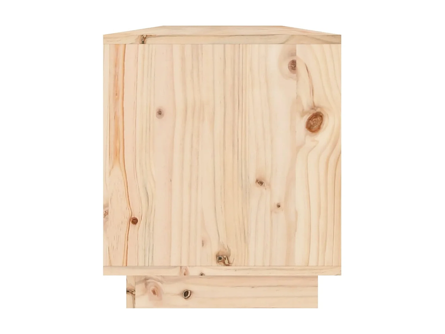 Amber  Meuble TV 110,5x34x40 cm Bois de pin massif