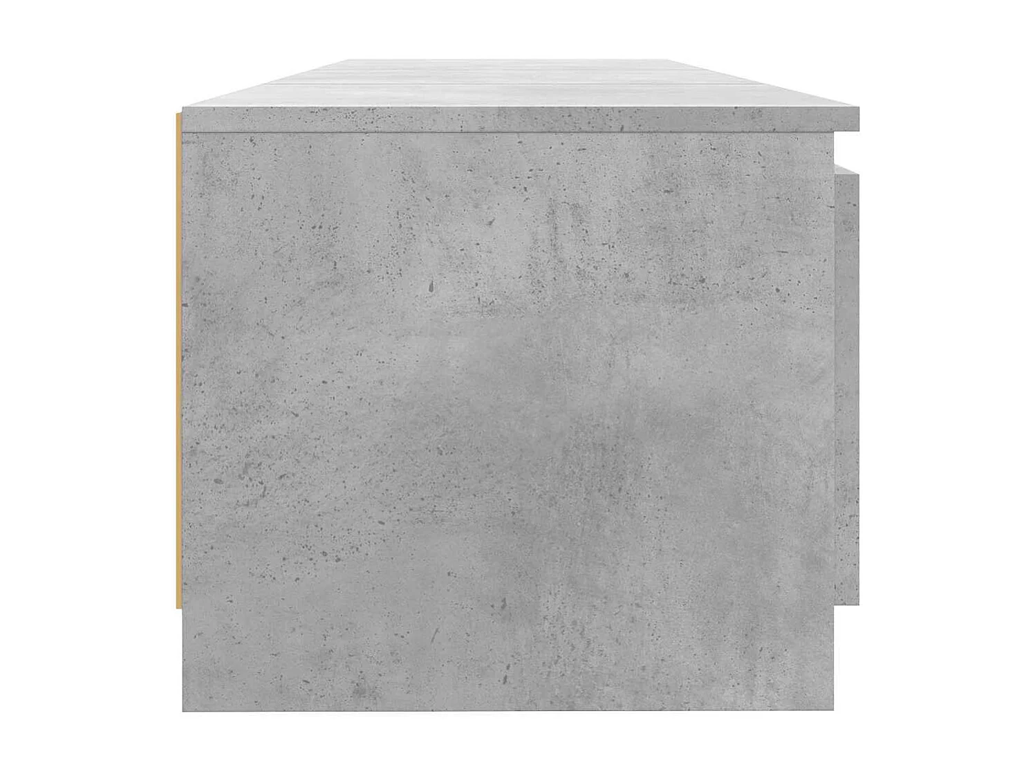 Vasil  Tv-meubel met LED-verlichting 140x40x36 cm betongrijs