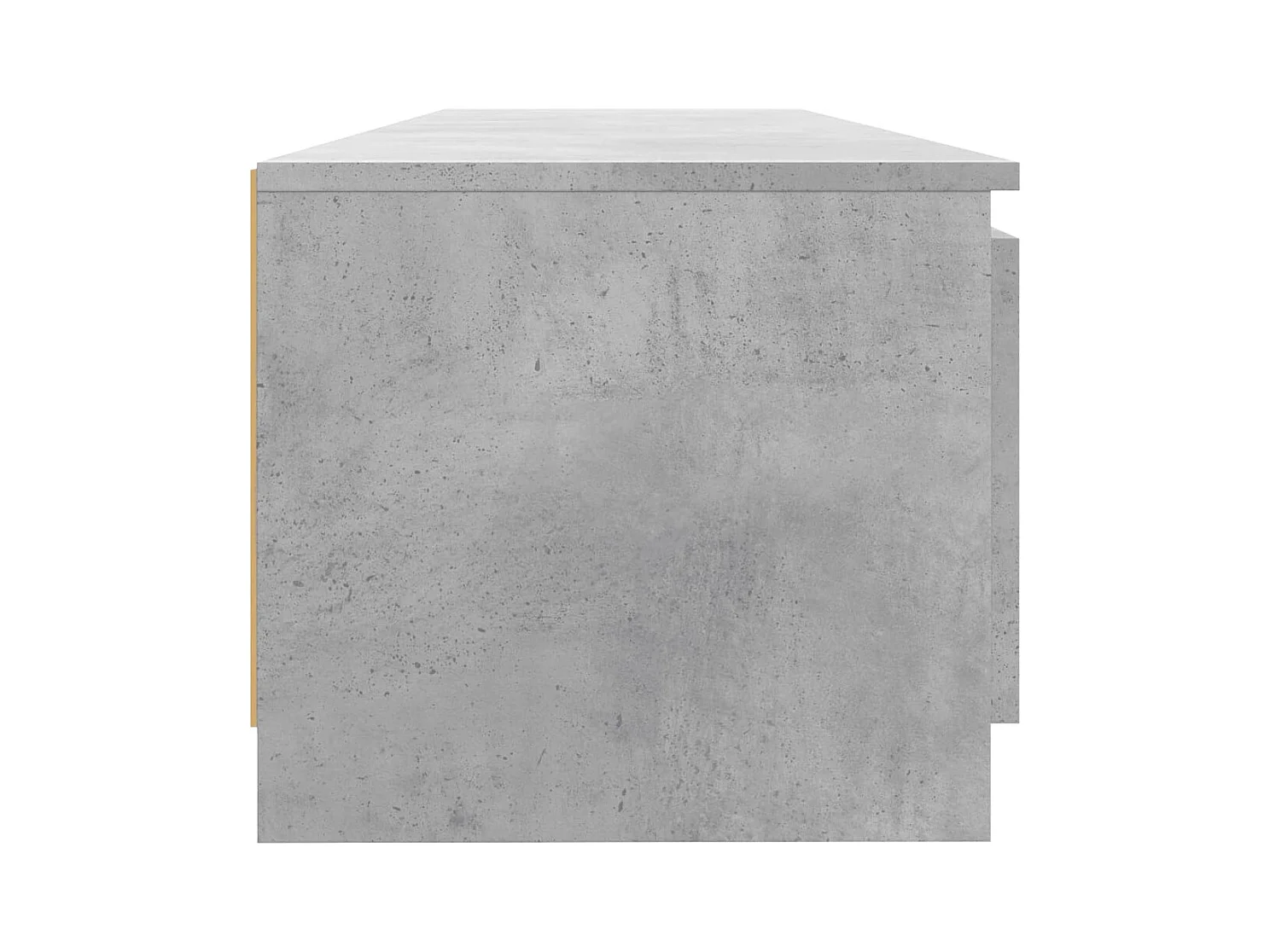 Vasil  Tv-meubel met LED-verlichting 140x40x36 cm betongrijs