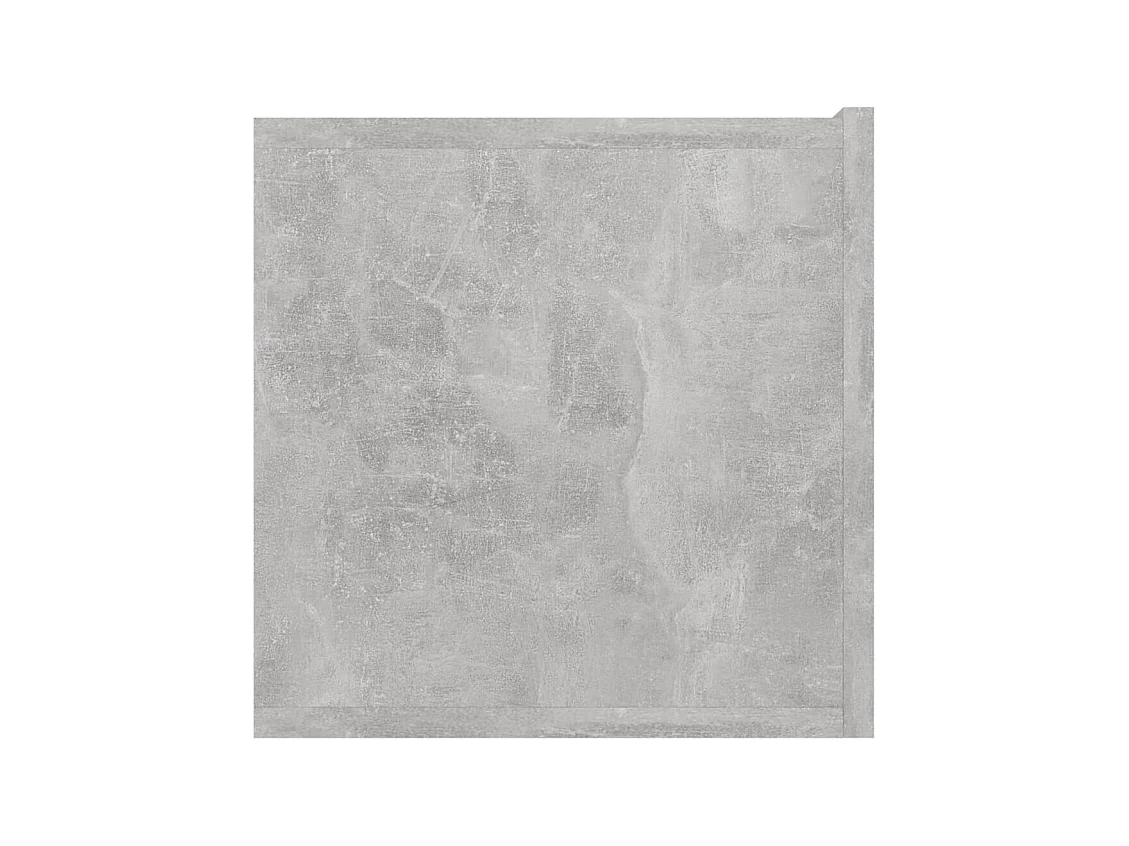 Masimo  Meubles TV suspendus 2 pcs Gris béton 60x30x30 cm