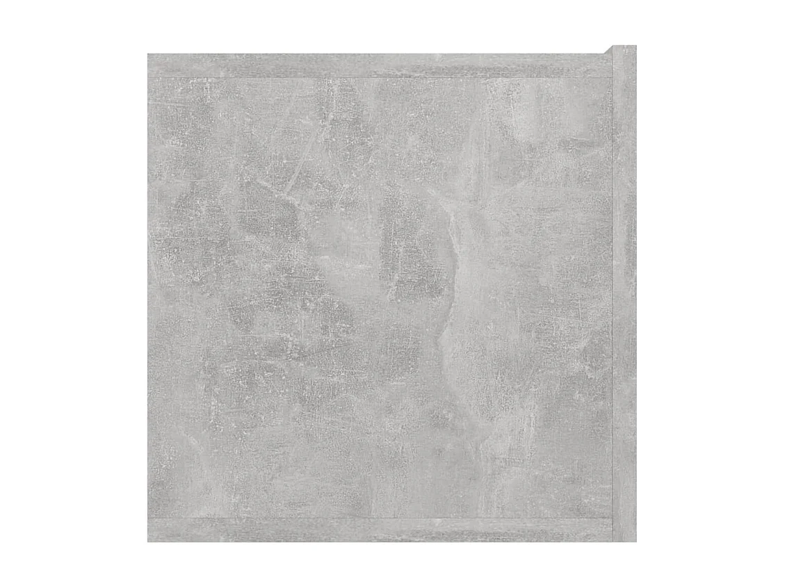 Masimo  Muebles de salón colgantes 2 unidades gris hormigón 60x30x30 cm