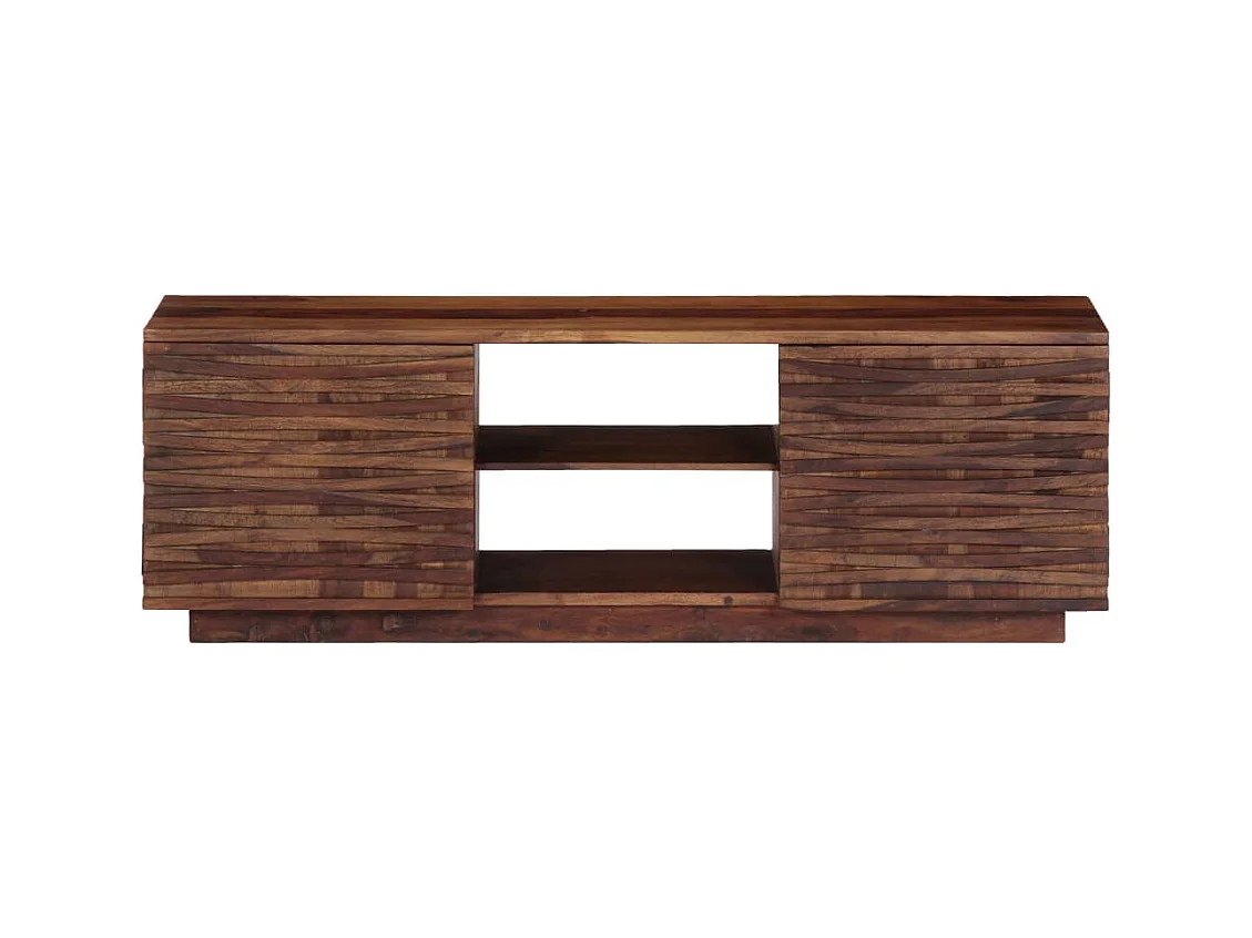 Garden Furniture -  Meuble TV 120x30x40 cm Bois solide