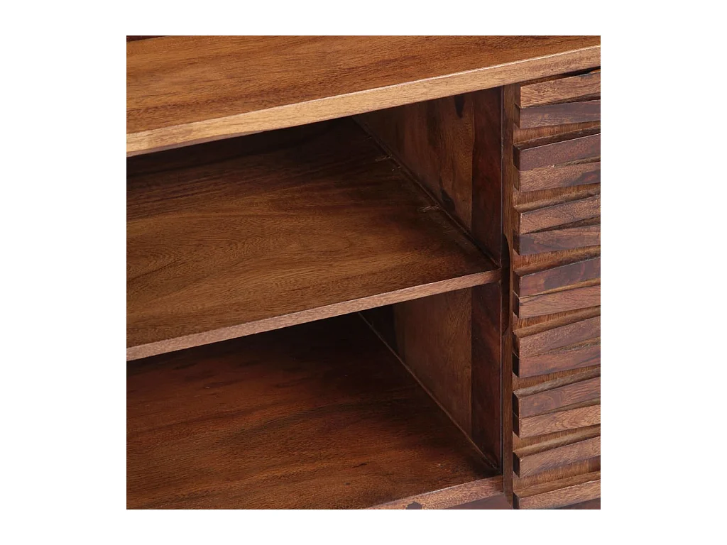 Garden Furniture -  Meuble TV 120x30x40 cm Bois solide