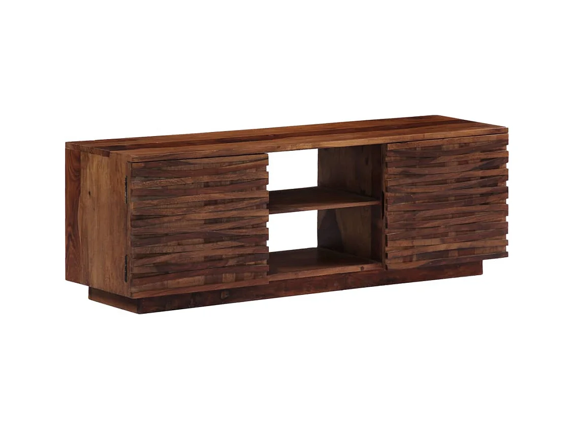 Garden Furniture -  Meuble TV 120x30x40 cm Bois solide