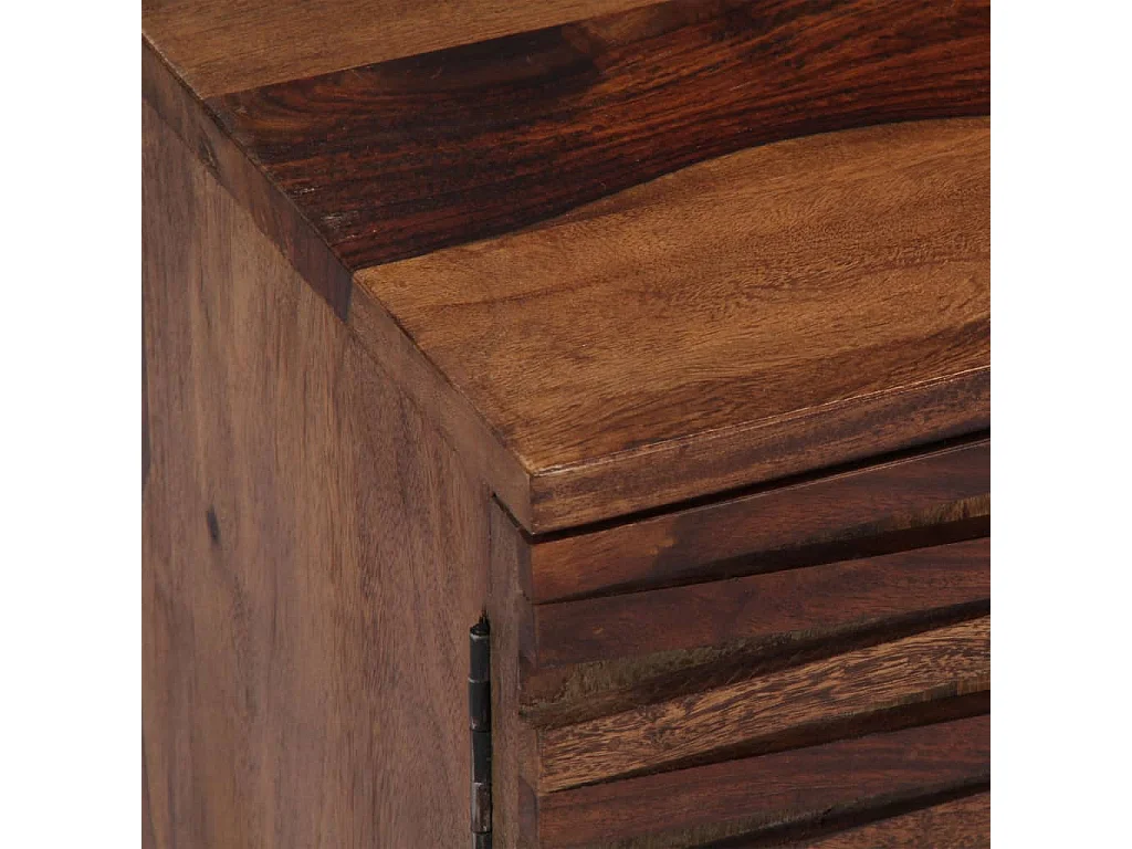 Garden Furniture -  Meuble TV 120x30x40 cm Bois solide