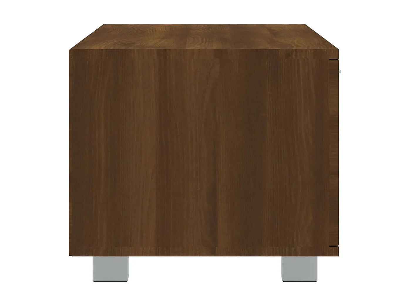 Stuarts Draft  Mueble para TV madera contrachapada marrón roble 140x40,5x35 cm