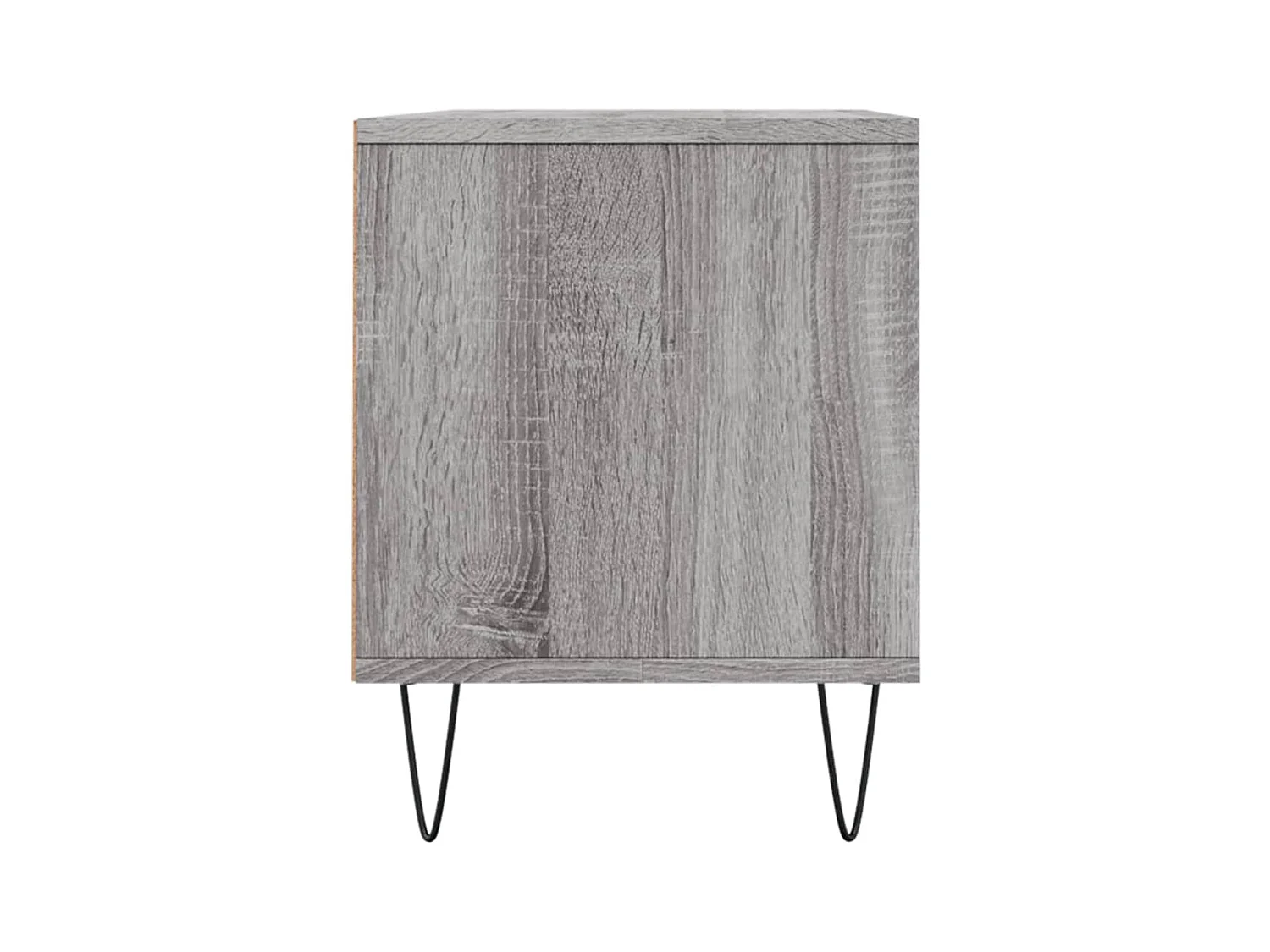 Xirin  Mueble de TV madera contrachapada gris Sonoma 100x34,5x44,5 cm