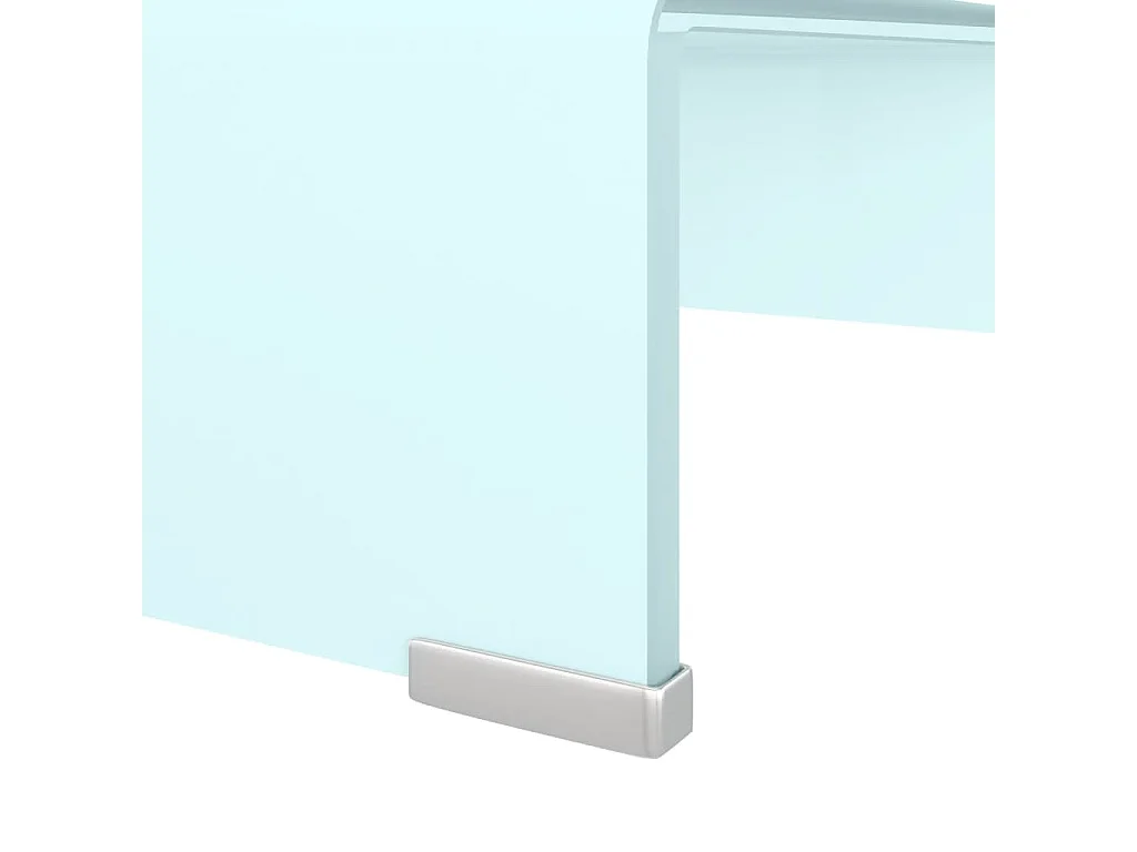 Fall River  Meuble TV/Support pour moniteur 40x25x11 cm verre vert