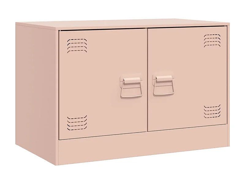 Castlerea  Tv-meubel 67x39x44 cm staal roze
