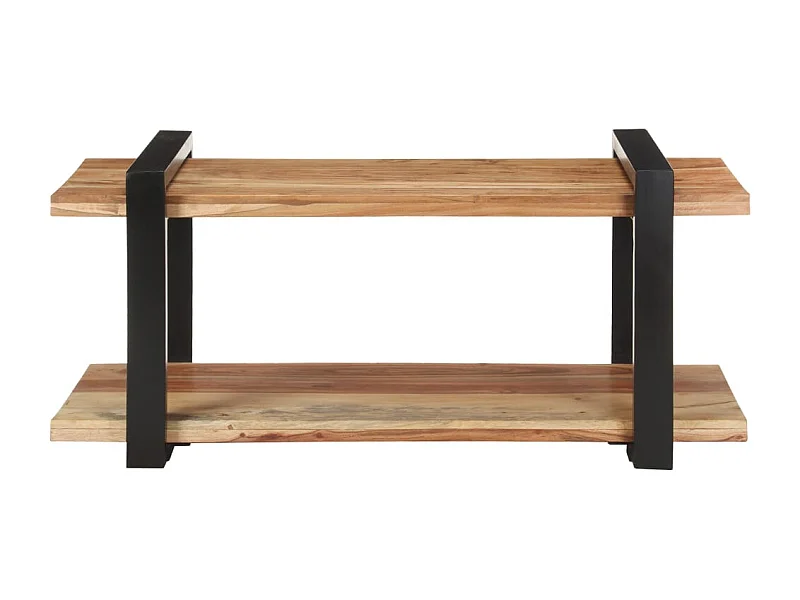 Gokce  Meuble TV 90x40x40 cm Bois d'acacia solide