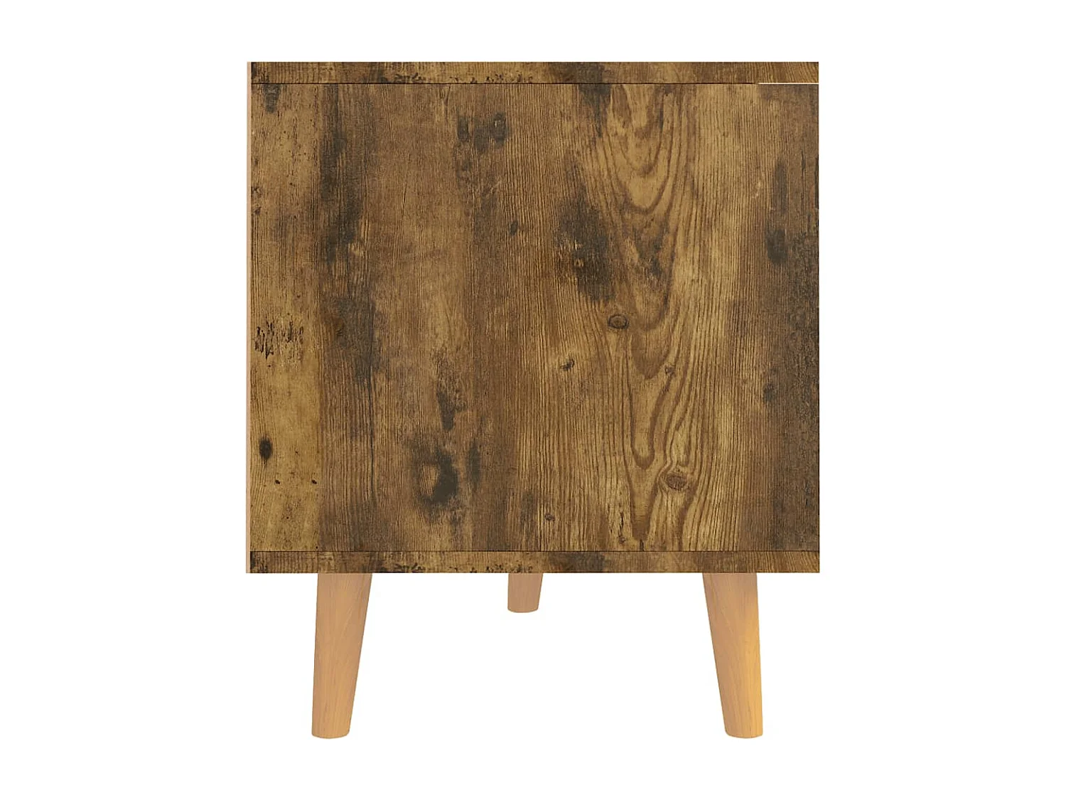 Homosassa  Meuble TV chêne fumé 90x40x48,5 cm bois d'ingénierie