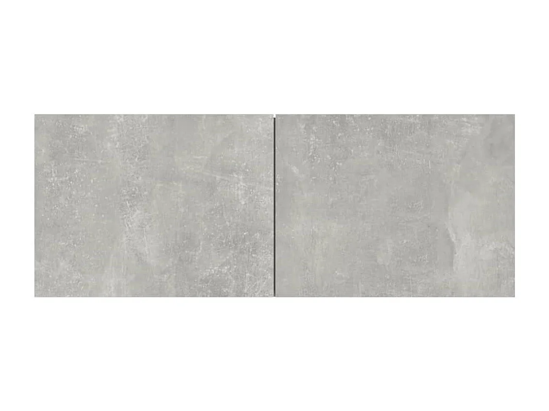 Assumption  Meubles TV 4 pcs gris béton 80x30x30 cm bois d'ingénierie