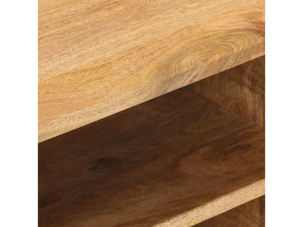 Garden Furniture -  Tv-meubel 116x30x35 cm massief mangohout