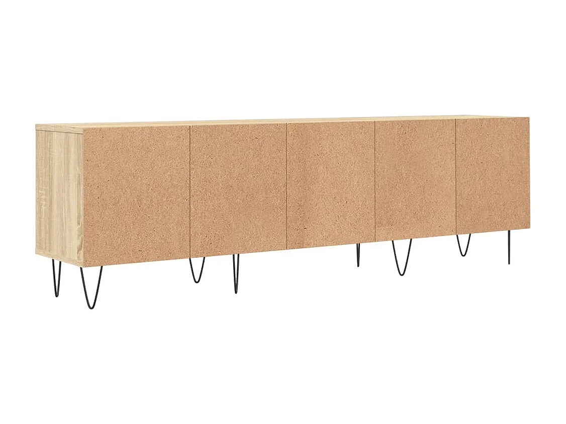 Salon-de-Provence  Meuble TV chêne sonoma 150x30x44,5 cm bois d'ingénierie