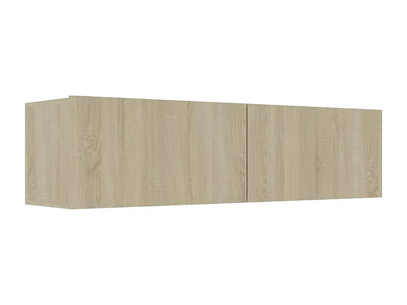 Mitchel  Tv-meubel 120x30x30 cm bewerkt hout sonoma eikenkleurig