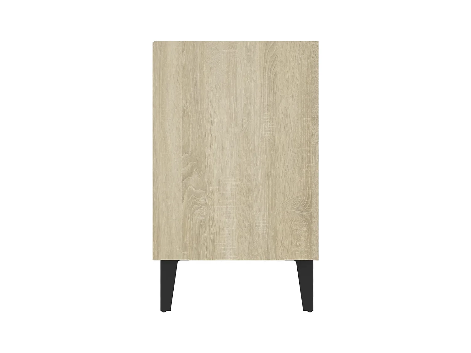 Eadestown  Meuble TV avec pieds en métal Chêne sonoma 103,5x30x50 cm