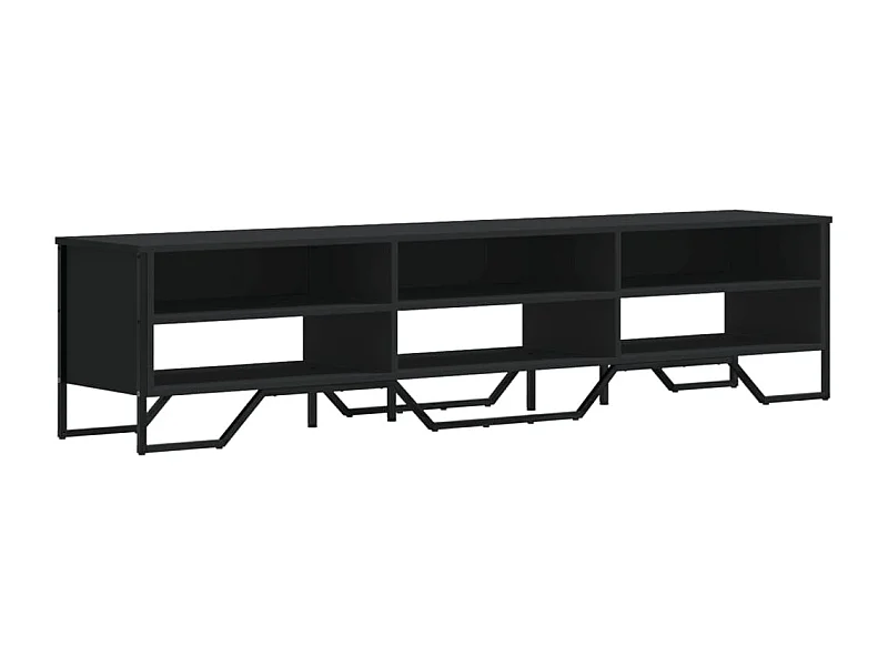 Zylar  Tv-meubel 180x34x41 cm bewerkt hout zwart